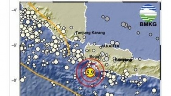 Gempa M 5,9 Guncang Banten, Getaran Terasa hingga Bandung