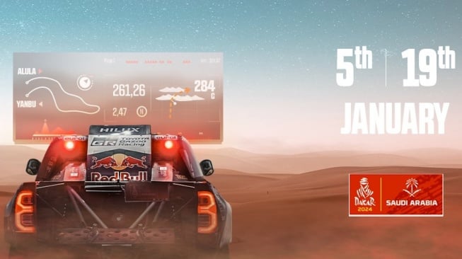 Dakar Rally 2024 Saudi Arabia Mulai Esok, Peta Gurun Terbesar Planet Dirilis