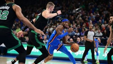 Hasil NBA : Thunder Tundukkan Celtics, Gilgeous-Alexander Berpartisipasi Gemilang